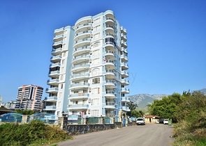 شقة مفروشة - تصميم 2 غرفة وصالة - ضمن مجمع سكني - مهموتلار / الانيا 