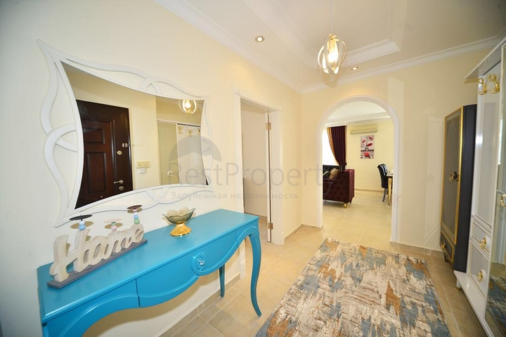 شقة عائلية واسعة -أثاث جديد - تصميم 2 غرفة وصالة - في مهموتلار / الانيا 