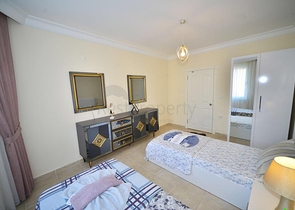 شقة عائلية واسعة -أثاث جديد - تصميم 2 غرفة وصالة - في مهموتلار / الانيا 