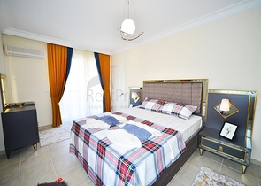 شقة عائلية واسعة -أثاث جديد - تصميم 2 غرفة وصالة - في مهموتلار / الانيا 