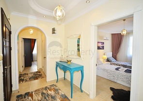 شقة عائلية واسعة -أثاث جديد - تصميم 2 غرفة وصالة - في مهموتلار / الانيا 