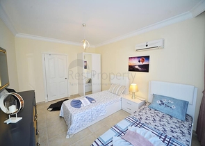 شقة عائلية واسعة -أثاث جديد - تصميم 2 غرفة وصالة - في مهموتلار / الانيا 