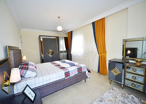 شقة عائلية واسعة -أثاث جديد - تصميم 2 غرفة وصالة - في مهموتلار / الانيا 