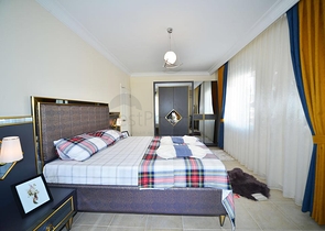 شقة عائلية واسعة -أثاث جديد - تصميم 2 غرفة وصالة - في مهموتلار / الانيا 