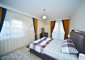 شقة عائلية واسعة -أثاث جديد - تصميم 2 غرفة وصالة - في مهموتلار / الانيا 