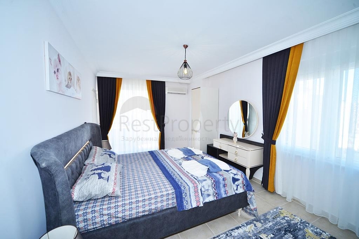 شقة غرفتين وصالة - فرش فاخر -ضمن مجمع سكني - في مهموتلار / الانيا 