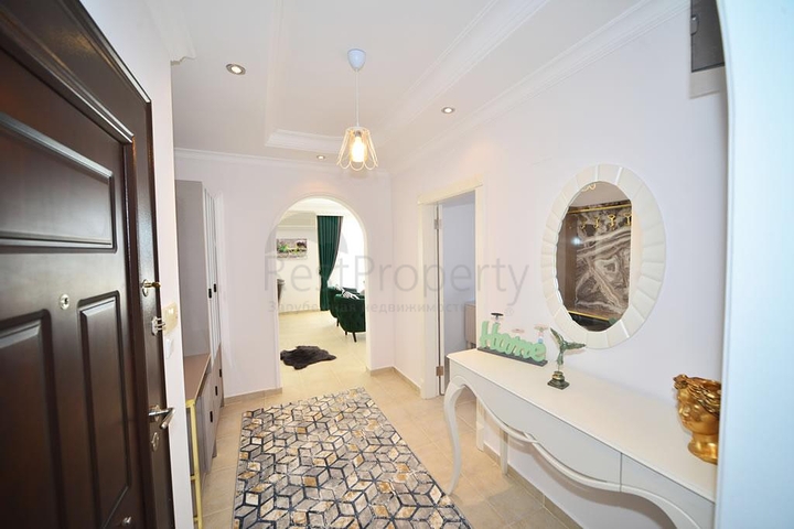 شقة غرفتين وصالة - فرش فاخر -ضمن مجمع سكني - في مهموتلار / الانيا 