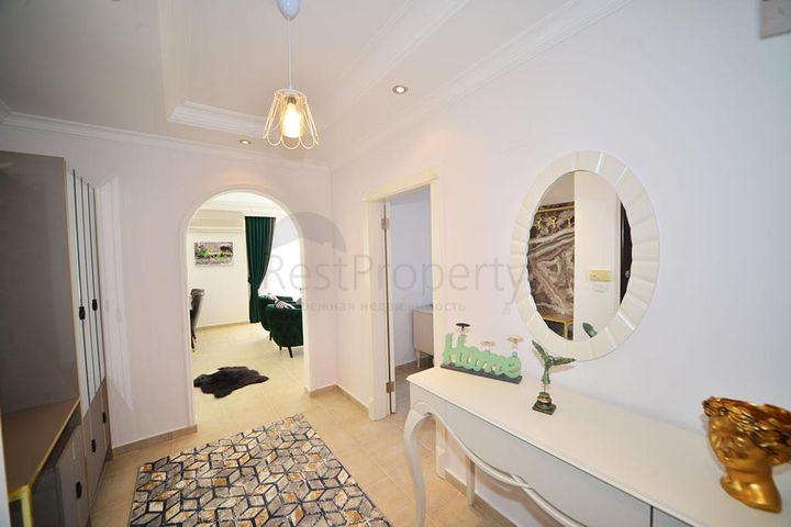 شقة غرفتين وصالة - فرش فاخر -ضمن مجمع سكني - في مهموتلار / الانيا 