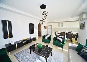 شقة غرفتين وصالة - فرش فاخر -ضمن مجمع سكني - في مهموتلار / الانيا 