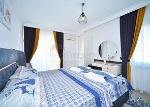 شقة غرفتين وصالة - فرش فاخر -ضمن مجمع سكني - في مهموتلار / الانيا 