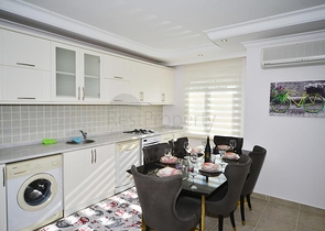 شقة غرفتين وصالة - فرش فاخر -ضمن مجمع سكني - في مهموتلار / الانيا 