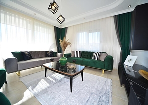 شقة غرفتين وصالة - فرش فاخر -ضمن مجمع سكني - في مهموتلار / الانيا 