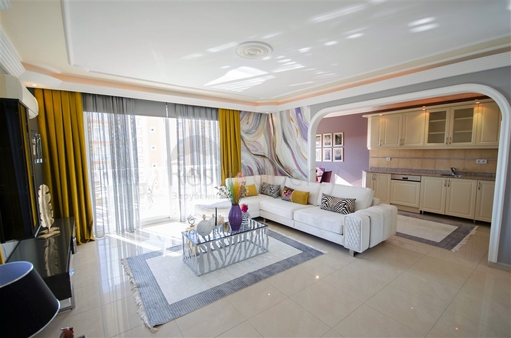 شقة فاخرة -قريبة من البحر - تصميم 2 غرفة وصالة - في مهموتلار / الانيا 