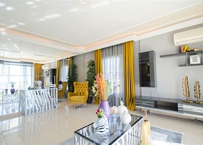 شقة فاخرة -قريبة من البحر - تصميم 2 غرفة وصالة - في مهموتلار / الانيا 