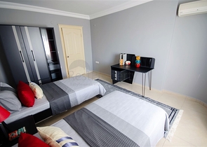 شقة فاخرة -قريبة من البحر - تصميم 2 غرفة وصالة - في مهموتلار / الانيا 