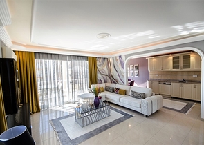 شقة فاخرة -قريبة من البحر - تصميم 2 غرفة وصالة - في مهموتلار / الانيا 