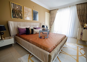 شقة فاخرة -قريبة من البحر - تصميم 2 غرفة وصالة - في مهموتلار / الانيا 