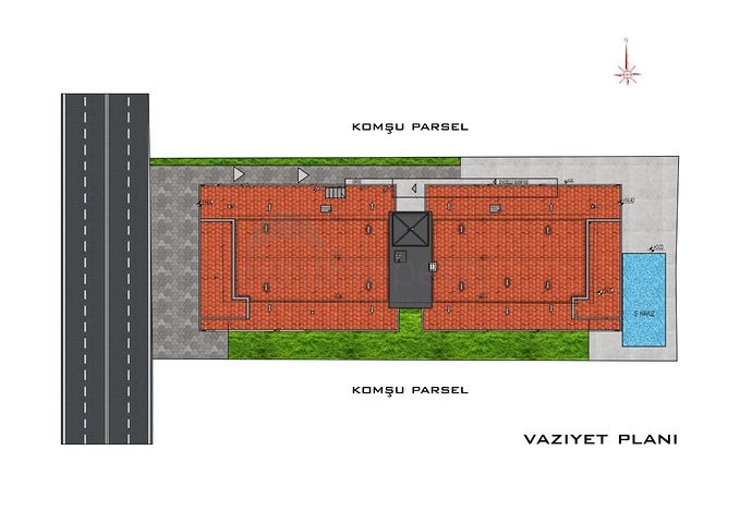 مجمع سكني قيد الانشاء - قريب من البحر - في منطقة اوبا / الانيا 