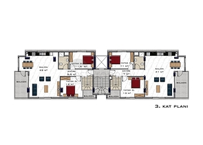 مجمع سكني قيد الانشاء - قريب من البحر - في منطقة اوبا / الانيا 