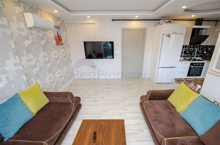  شقة 2 + 1 مع أثاث في هورما كونيالتي