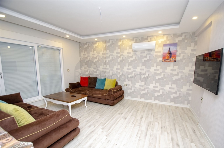  شقة 2 + 1 مع أثاث في هورما كونيالتي