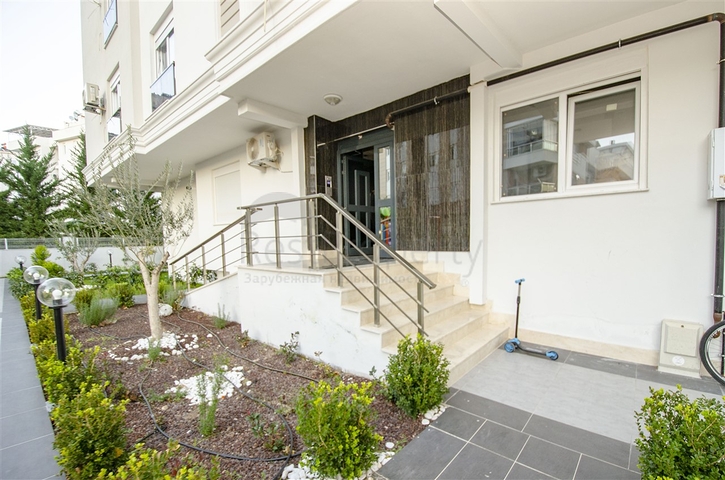 شقة مفروشة من غرفتي نوم ضمن مجمع حديث في كونيالتي /انطاليا 