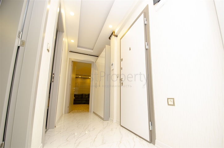 شقة مفروشة من غرفتي نوم ضمن مجمع حديث في كونيالتي /انطاليا 