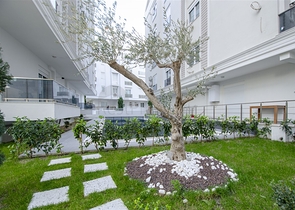 شقة مفروشة من غرفتي نوم ضمن مجمع حديث في كونيالتي /انطاليا 