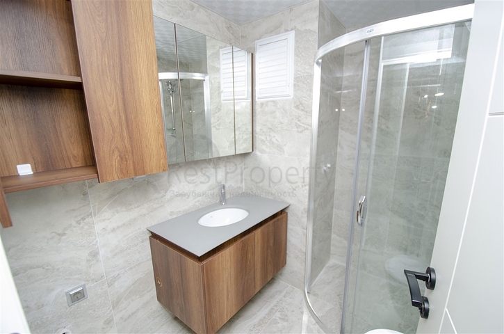 2 + 1 شقة مطلة على البحر في منطقة كونيالتي في أنطاليا