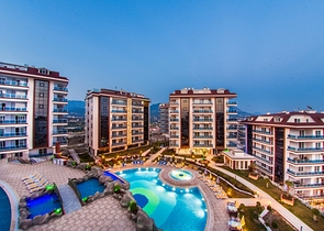 فيلا مع مسبح خاص -ضمن مجمع سكني 5 نجوم - في جيكجلي / الانيا 