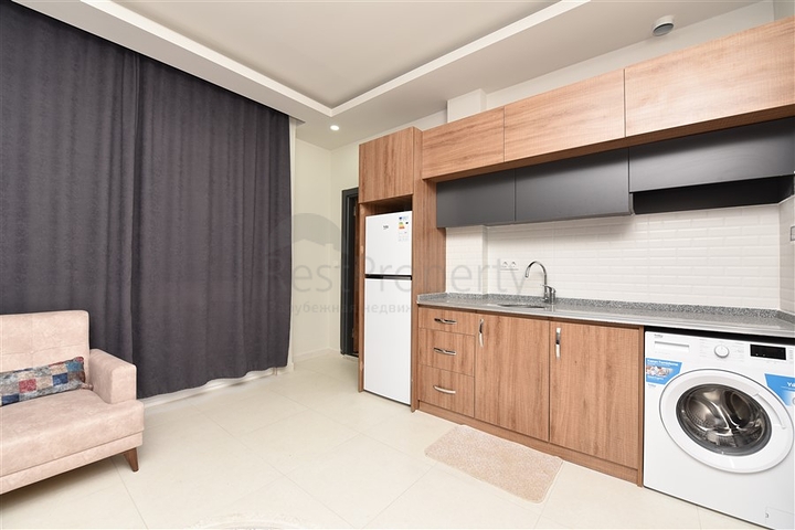 بسعر مناسب -شقة جديدة - غرفة وصالة مؤثثة - في مهموتلار / الانيا 