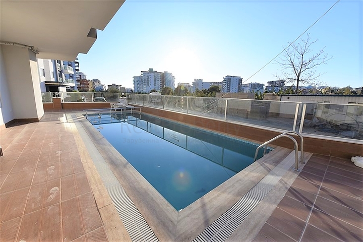 بسعر مناسب -شقة جديدة - غرفة وصالة مؤثثة - في مهموتلار / الانيا 