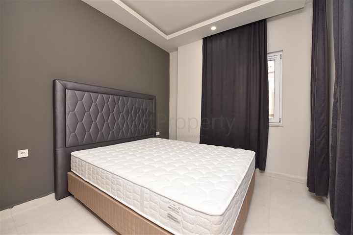 بسعر مناسب -شقة جديدة - غرفة وصالة مؤثثة - في مهموتلار / الانيا 