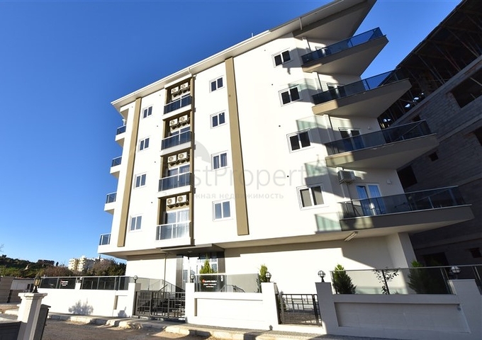 بسعر مناسب -شقة جديدة - غرفة وصالة مؤثثة - في مهموتلار / الانيا 