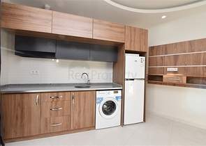 شقة مفروشة جديدة - تصميم 1+1 - في مهموتلار / الانيا 