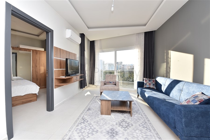 سعر مناسب - شقة جديدة تصميم 1+1 - في مهموتلار / الانيا 