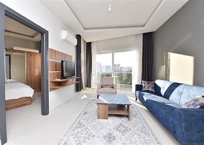 سعر مناسب - شقة جديدة تصميم 1+1 - في مهموتلار / الانيا 