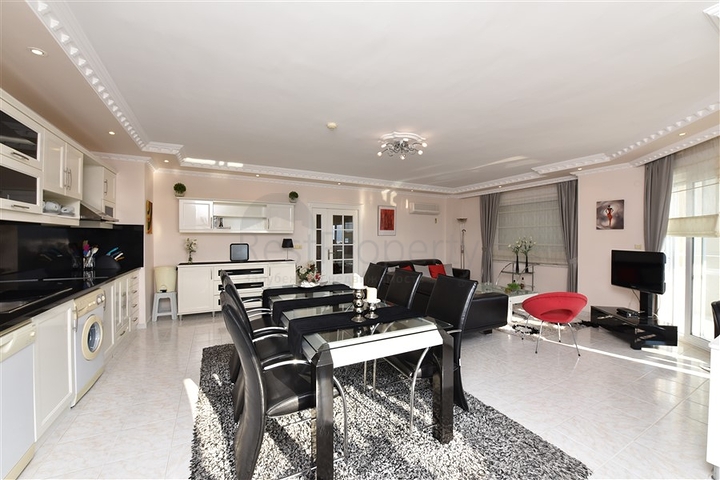 اطلالة بحرية - شقة مفروشة - تصميم غرفتين وصالة - في مهموتلار / الانيا 