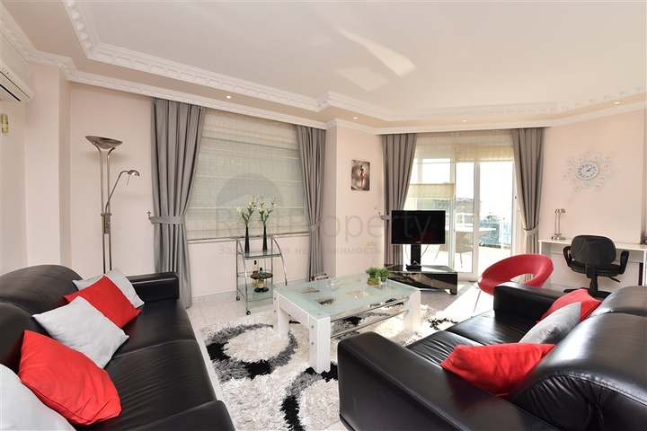 اطلالة بحرية - شقة مفروشة - تصميم غرفتين وصالة - في مهموتلار / الانيا 