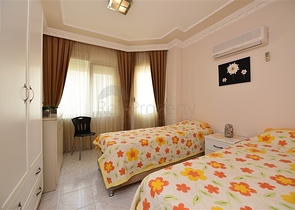 اطلالة بحرية - شقة مفروشة - تصميم غرفتين وصالة - في مهموتلار / الانيا 