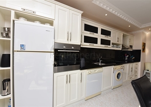 اطلالة بحرية - شقة مفروشة - تصميم غرفتين وصالة - في مهموتلار / الانيا 