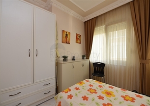 اطلالة بحرية - شقة مفروشة - تصميم غرفتين وصالة - في مهموتلار / الانيا 