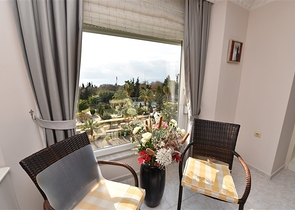 اطلالة بحرية - شقة مفروشة - تصميم غرفتين وصالة - في مهموتلار / الانيا 