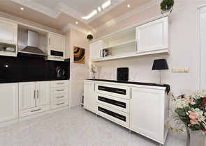 اطلالة بحرية - شقة مفروشة - تصميم غرفتين وصالة - في مهموتلار / الانيا 