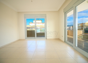 اطلالة بحر - شقة 4 غرف وصالة - في مهموتلار / الانيا 