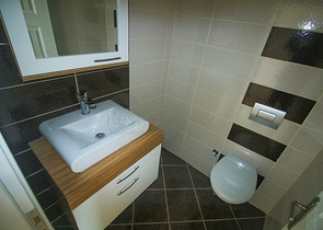 اطلالة بحر - شقة 4 غرف وصالة - في مهموتلار / الانيا 