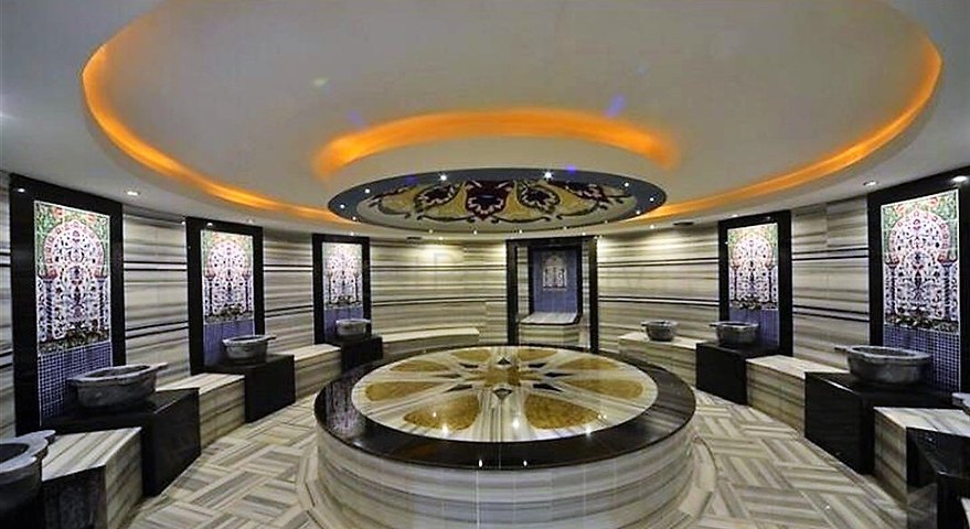 مجمع بخدمات 5 نجوم - شقة تصميم 1+1 - في منطقة جيكجلي الراقية / الانيا 