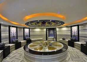 مجمع بخدمات 5 نجوم - شقة تصميم 1+1 - في منطقة جيكجلي الراقية / الانيا 