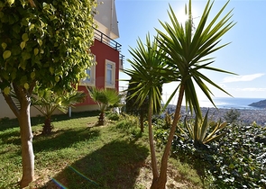 اطلالة بحر وقلعة - دوبلكس عائلية واسعة - 3 غرف وصالة - في مركز الانيا 