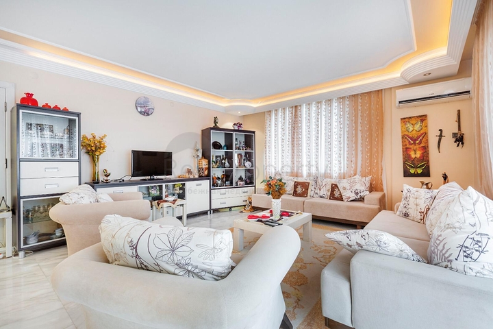 ضمن اول صف على البحر - شقة غرفتين وصالة -مفروشة - في مهموتلار / الانبا 